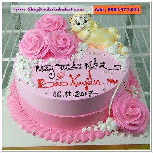 Bánh Sinh Nhật Con Khỉ Tuổi Thân - T02